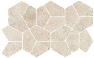 Керамогранит Atlas Concorde Lims 24x41.6 см Ivory Mosaico Gemini