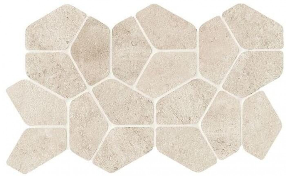 Керамогранит Atlas Concorde Lims 24x41.6 см Ivory Mosaico Gemini