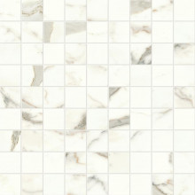 Керамогранит Atlas Concorde Marvel Shine Calacatta Prestigio Mosaico Matt 30x30 см, толщина 9 мм (A414)