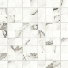 Керамогранит Atlas Concorde Marvel Shine Statuario Supremo Mosaico Matt 30x30 см, толщина 9 мм (A415)