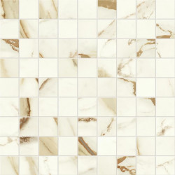 Керамогранит Atlas Concorde Marvel Shine Calacatta Imperiale Mosaico Matt 30x30 см, толщина 9 мм (A416)