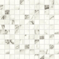 Керамогранит Atlas Concorde Marvel Shine Statuario Supremo Mosaico Lappato 30x30 см, толщина 9 мм (A425)