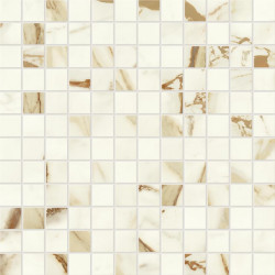Керамогранит Atlas Concorde Marvel Shine Calacatta Imperiale Mosaico Lappato 30x30 см, толщина 9 мм (A426)