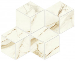 Керамогранит Atlas Concorde Marvel Shine Calacatta Imperiale Mosaico Esagono Lappato 30x35 см, толщина 9 мм (A42Y)