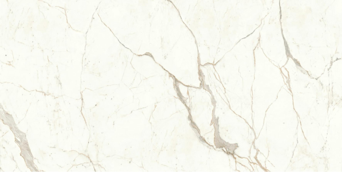 Керамогранит Atlas Concorde Marvel Shine Calacatta Prestigio Lappato 120x240 см, толщина 9 мм (A4RI)