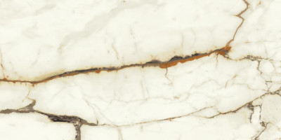 Керамогранит Atlas Concorde Marvel Shine Calacatta Imperiale Lappato 37.5x75 см, толщина 9 мм (A4RN)