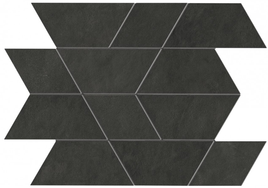Керамогранит Atlas Concorde Prism Graphite Mosaico Maze Silk 31x35,7 см смола (A412)