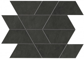 Керамогранит Atlas Concorde Prism Graphite Mosaico Maze Matt 31x35,7 см смола (A41V)