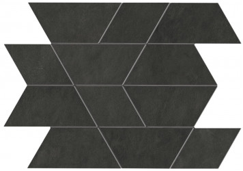Керамогранит Atlas Concorde Prism Graphite Mosaico Maze Matt 31x35,7 см смола (A41V)