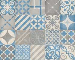 Керамогранит Atlas Concorde Venti Boost Blue Mix 20x20 см (A3OQ)