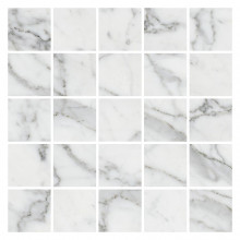 Керамогранит Kerranova Marble Trend 30.7х30.7 мрамор Carrara Lr M14 | мозаика K-1000/LR/m14/307x307x10
