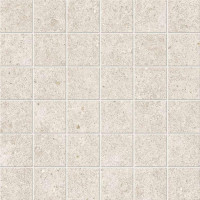 Керамогранит Atlas Concorde Boost Stone 30.0x30.0 камень White Mosaico Matt мозаика (A7DD)