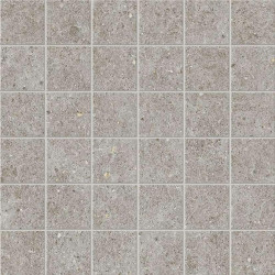 Керамогранит Atlas Concorde Boost Stone 30.0x30.0 камень Grey Mosaico Matt мозаика (A7DJ)