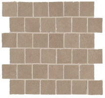 Керамогранит Atlas Concorde Boost Natural 31.0x31.0 бетон Ecru Mosaico Tumbled мозаика (A7CH)