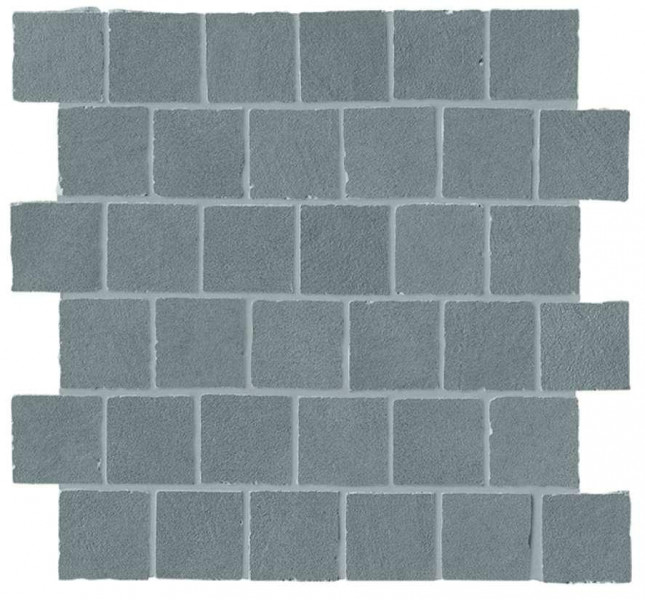 Керамогранит Atlas Concorde Boost Natural 31.0x31.0 бетон Cobalt Mosaico Tumbled мозаика (A7CK)