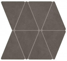 Керамогранит Atlas Concorde Boost Natural 33.8x36.7 бетон Coal Mosaico Rhombus мозаика (A7CR)