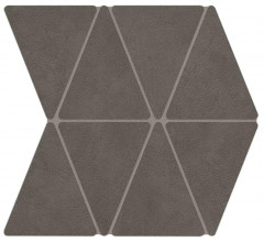 Керамогранит Atlas Concorde Boost Natural 33.8x36.7 бетон Coal Mosaico Rhombus мозаика (A7CR)