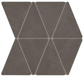 Керамогранит Atlas Concorde Boost Natural 33.8x36.7 бетон Coal Mosaico Rhombus мозаика (A7CR)