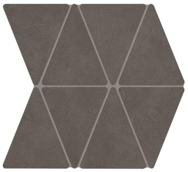 Керамогранит Atlas Concorde Boost Natural 33.8x36.7 бетон Coal Mosaico Rhombus мозаика (A7CR)