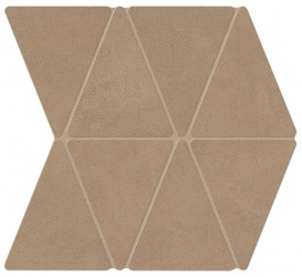 Керамогранит Atlas Concorde Boost Natural 33.8x36.7 бетон Coral Mosaico Rhombus мозаика (A7CT)