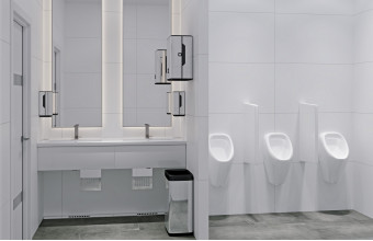 Grasaro Domino g-100 30х60 цемент белый | фоновый матовый G-100/MR/300x600