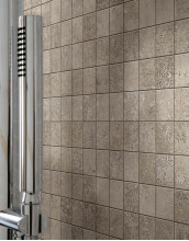Керамогранит Atlas Concorde Russia Drift Light Grey Battiscopa 7,2x60 камень, матовый