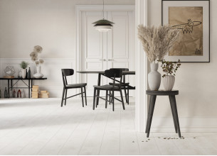 Керамогранит Kerranova Dubrava 20х120 дерево White | фон K-2301/SR/200x1200x11