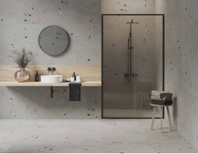 Керамогранит Kerranova Etagi 60х120 камень Beige | фон K-2014/MR/600x1200x11