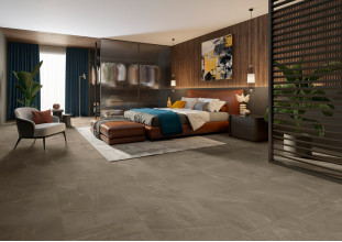Керамогранит Coliseum Fiamma 7.2х60 мрамор бронзовый | плинтус