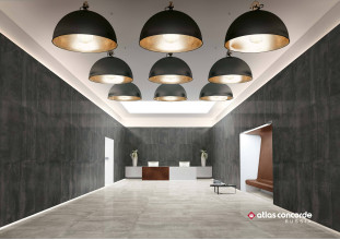 Керамогранит Atlas Concorde Heat Aluminum Battiscopa 7,2х60 металл серый матовый