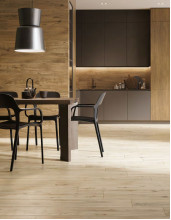 Керамогранит Kerranova Khvoya 20х120 дерево Beige | фон K-2320/SR/200x1200x11