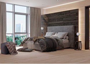 Керамогранит Kerranova Madera 20х120 дерево Wenge | фон K-525/MR/200x1200x11