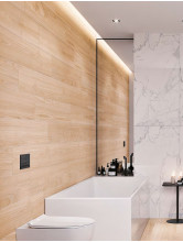 Керамогранит Kerranova Madera 20х120 дерево Light Beige | фон K-521/MR/200x1200x11