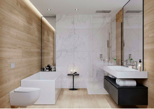 Керамогранит Kerranova Madera 20х120 дерево Light Beige | фон K-521/MR/200x1200x11
