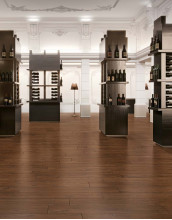 Atlas Concorde Oak Reserve Dark Brown 20х120 дерево коричневый