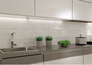 Керамогранит Kerranova Pale Wood 20х120 дерево Dark Grey | фон K-553/MR/200x1200x11