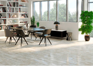 Керамогранит Kerranova Pale Wood 20х120 дерево Dark Grey | фон K-553/MR/200x1200x11