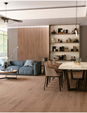 Керамогранит Atlas Concorde Rive Bella Riva Battiscopa 7,2х60 дерево коричневое матовый