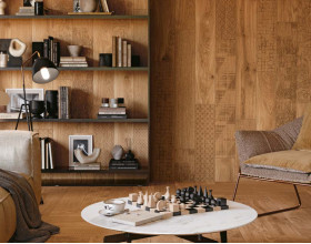 Керамогранит Atlas Concorde Rive Dolce Riva Tatami 20х80 дерево коричневое матовый