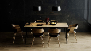 Керамогранит Kerranova Skala 60х60 мрамор Dark Grey | фон K-2203/MR/600x600x10
