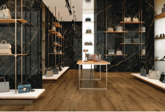 Плинтус Atlas Concorde Wine Oak Brunello Battiscopa дерево коричневое размер 7,2х80 см матовый | артикул 610130005329