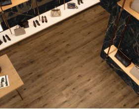 Плинтус Atlas Concorde Wine Oak Brunello Battiscopa дерево коричневое размер 7,2х80 см матовый | артикул 610130005329