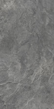 Керамогранит Kerranova Krater 60х120 камень Dark Grey | фон K-2212/SR/600x1200