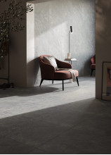 Керамогранит Kerranova Krater 60х120 камень Grey | фон K-2211/SR/600x1200